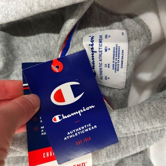 Champion Size Medium Get Happy Power Hoodie NWT - Picture 13 of 14